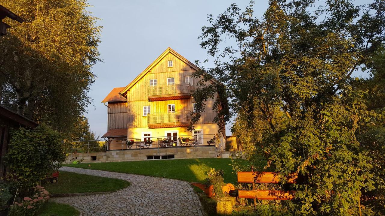 Ferienhaus Winterbergblick, Saechsische Schweiz Hinterhermsdorf Exterior foto