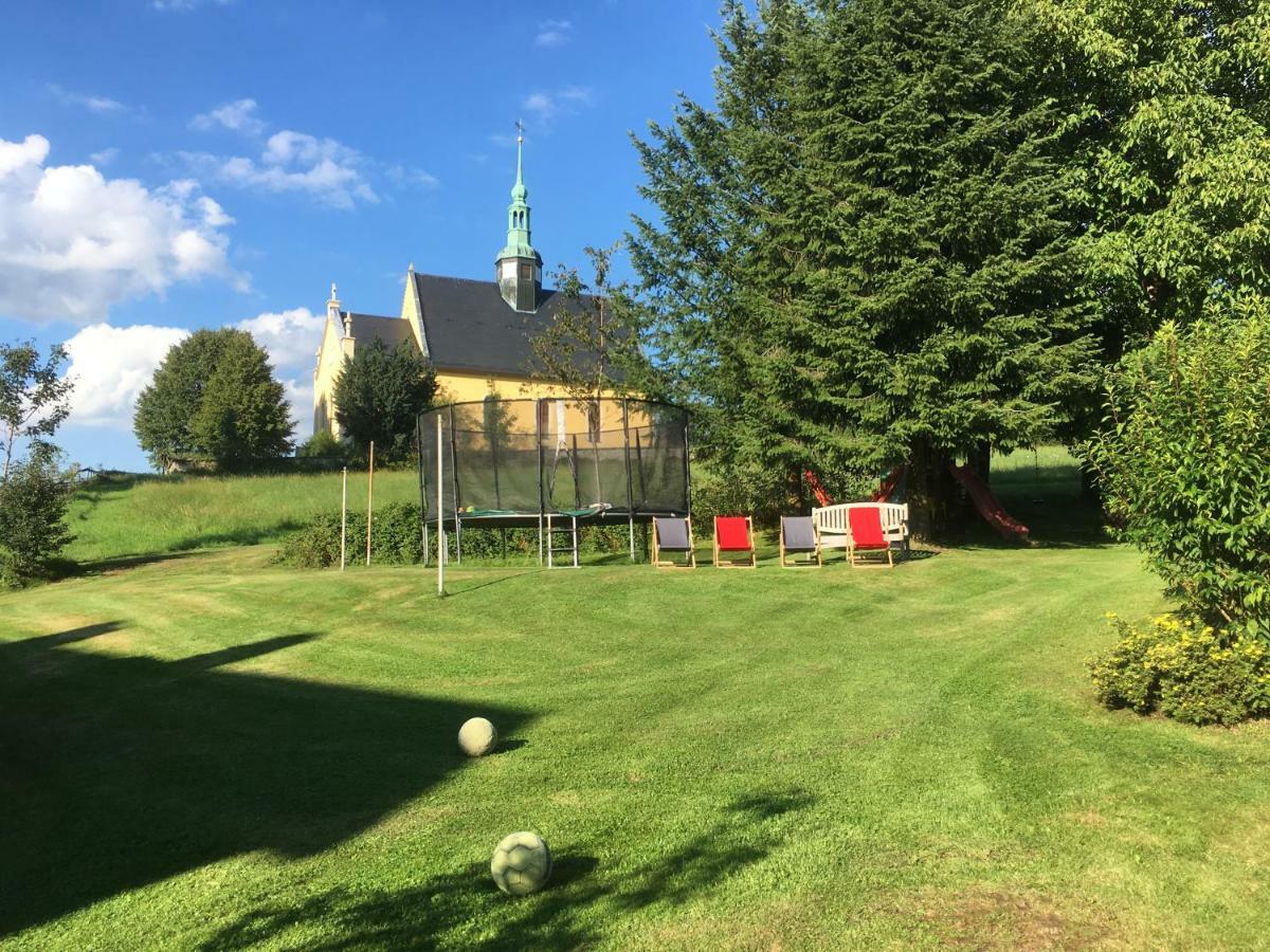 Ferienhaus Winterbergblick, Saechsische Schweiz Hinterhermsdorf Exterior foto
