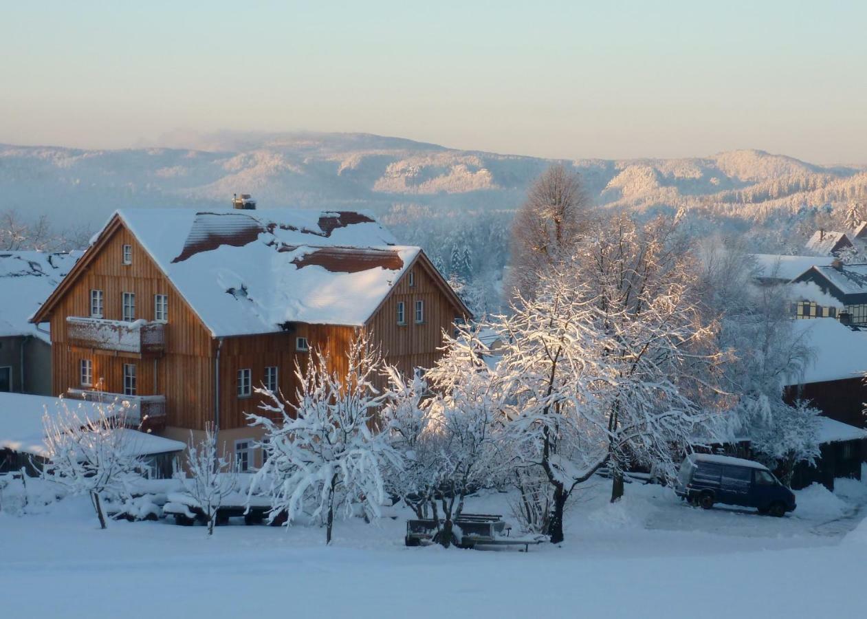Ferienhaus Winterbergblick, Saechsische Schweiz Hinterhermsdorf Exterior foto